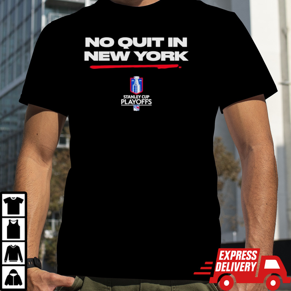 No Quit in New York Rangers Playoff Hockey shirt