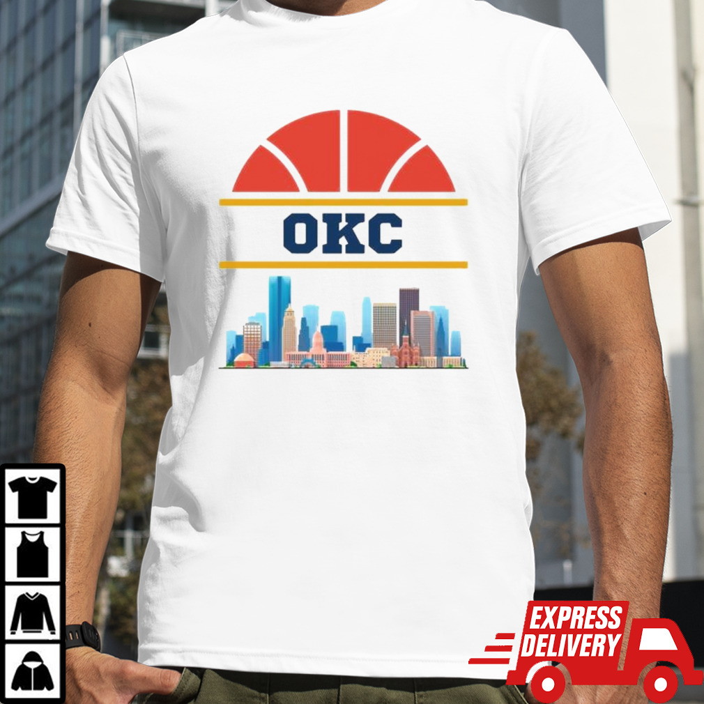 OKC Basketball Skyline Shirt