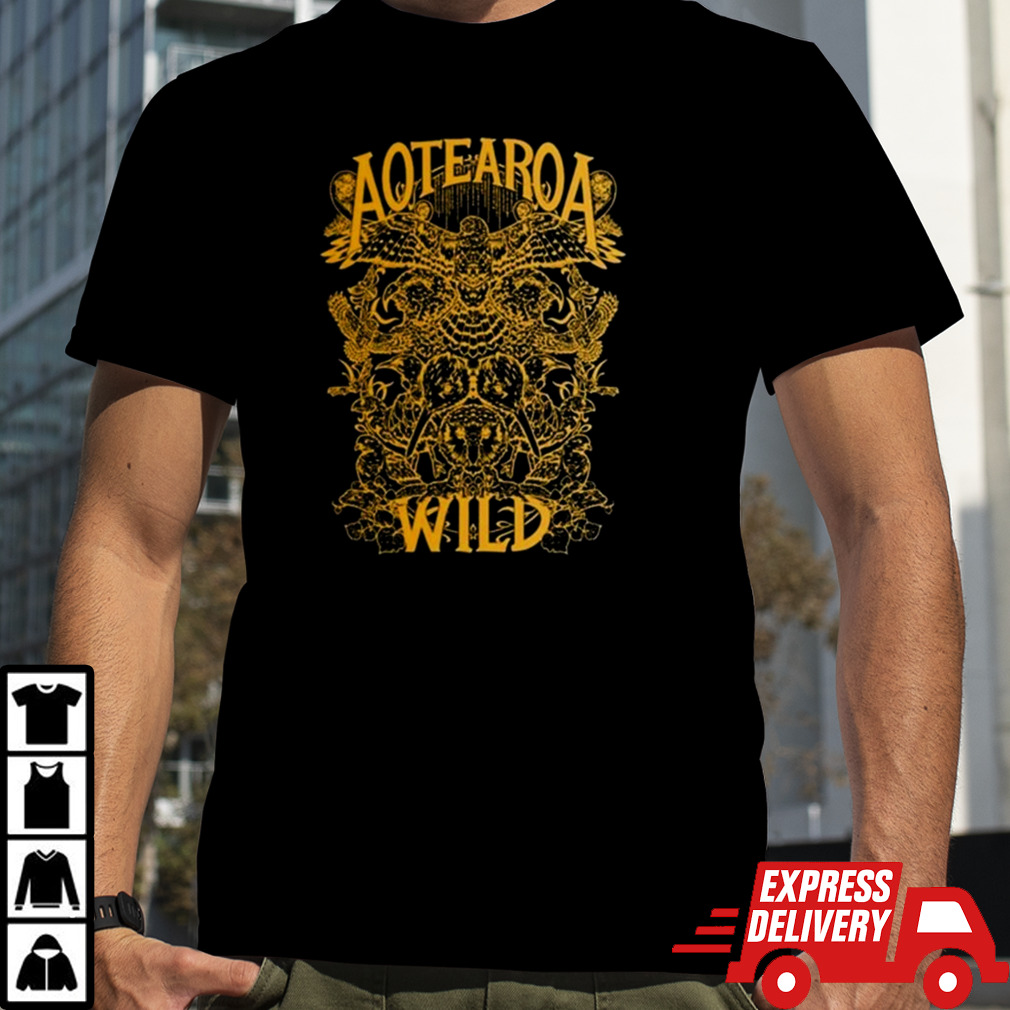 Pepper Raccoon Aotearoa Wild Shirt