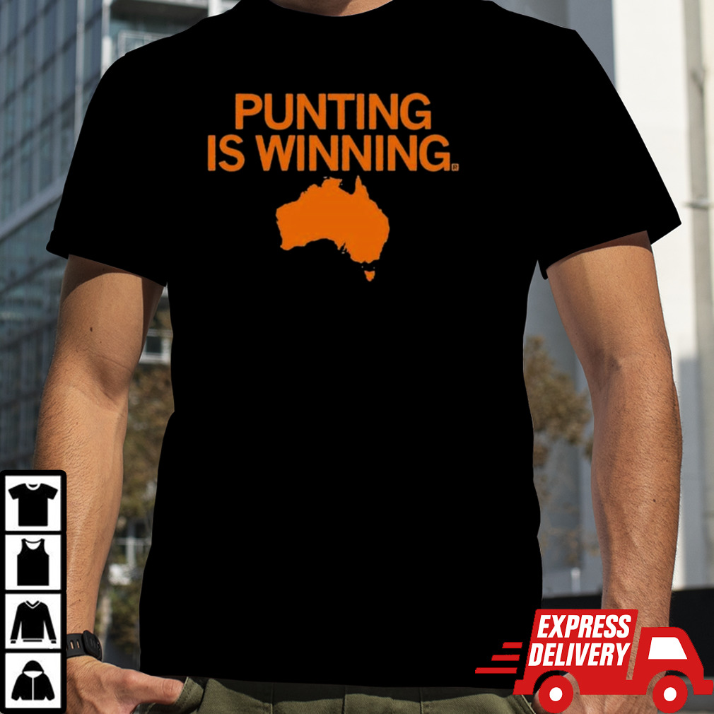 Punting Is Winning Bears Shirt