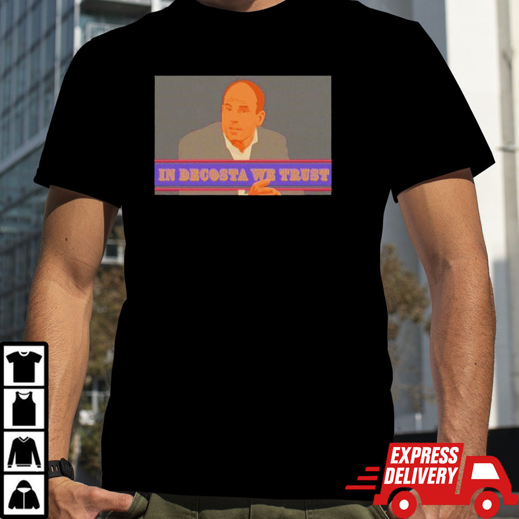 Raymond Reddington In decosta we trust shirt