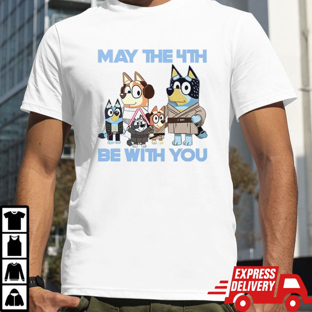 Star Wars Bluey May The 4th Be With You T-Shirt