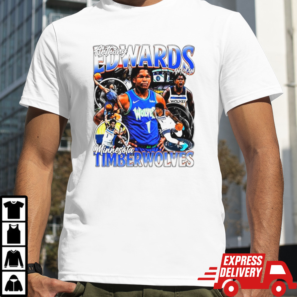 Anthony Edwards Minnesota Timberwolves basketball player ant man shirt