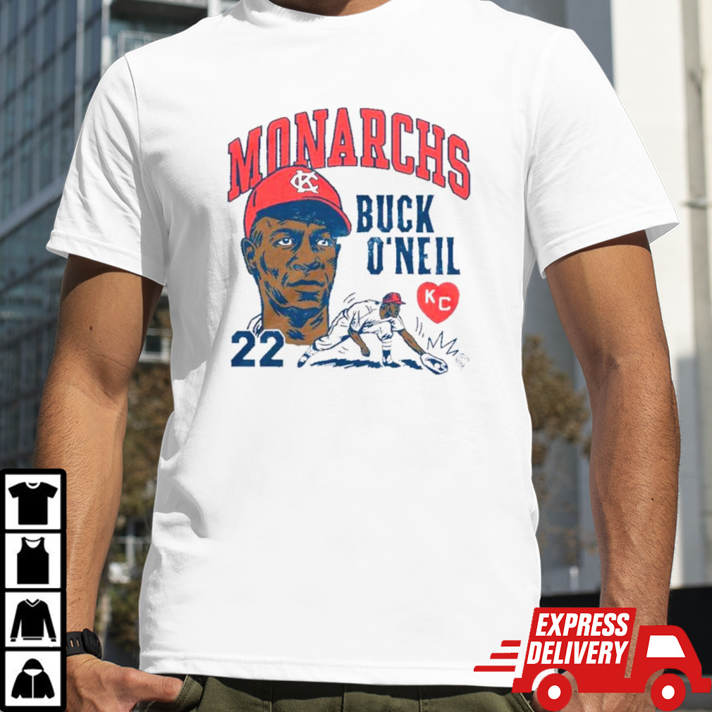 Buck O’Neil Kansas City Monarchs player legend shirt