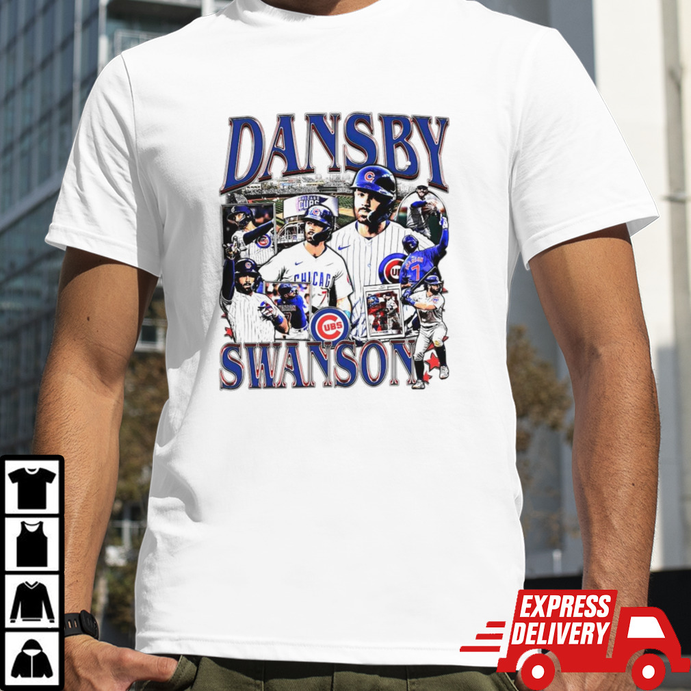 Dansby Swanson Chicago Cubs 2024 shirt