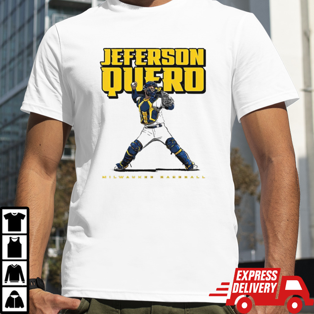 Jeferson Quero Player Milwaukee Baseball shirt