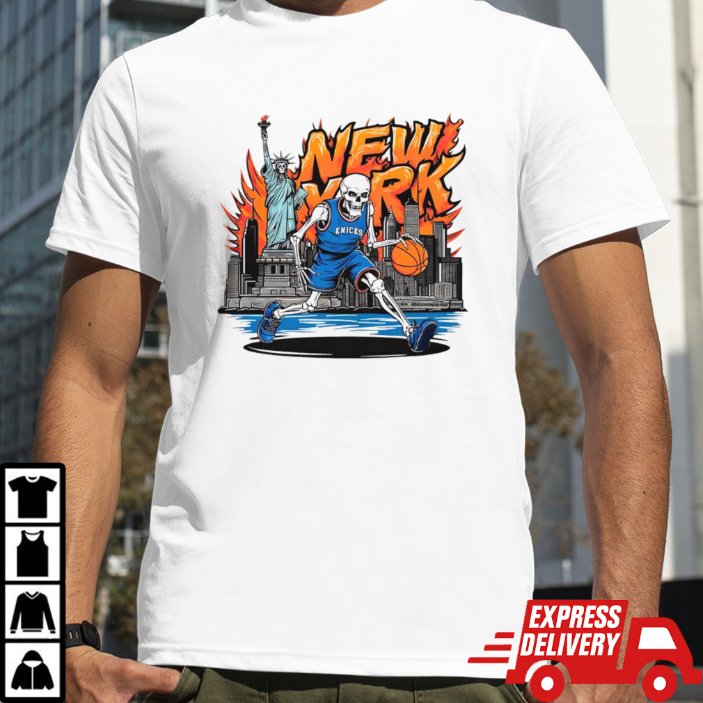 New York Knicks Skeleton shirt