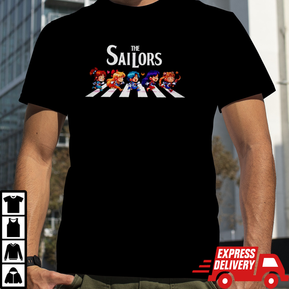 Sailor Scouts Abbey Road The Sailors shirt