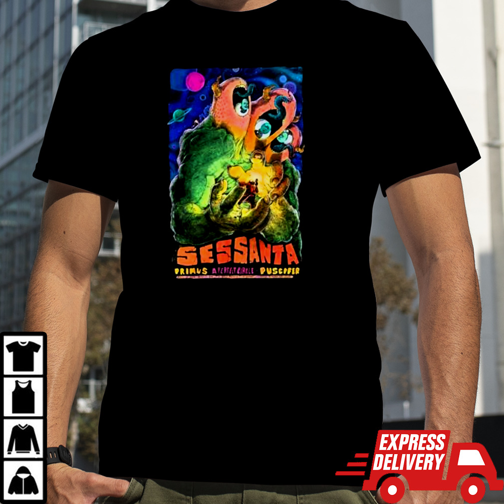 Sessanta April 21 2024 The Greek Theatre CA Poster Shirt