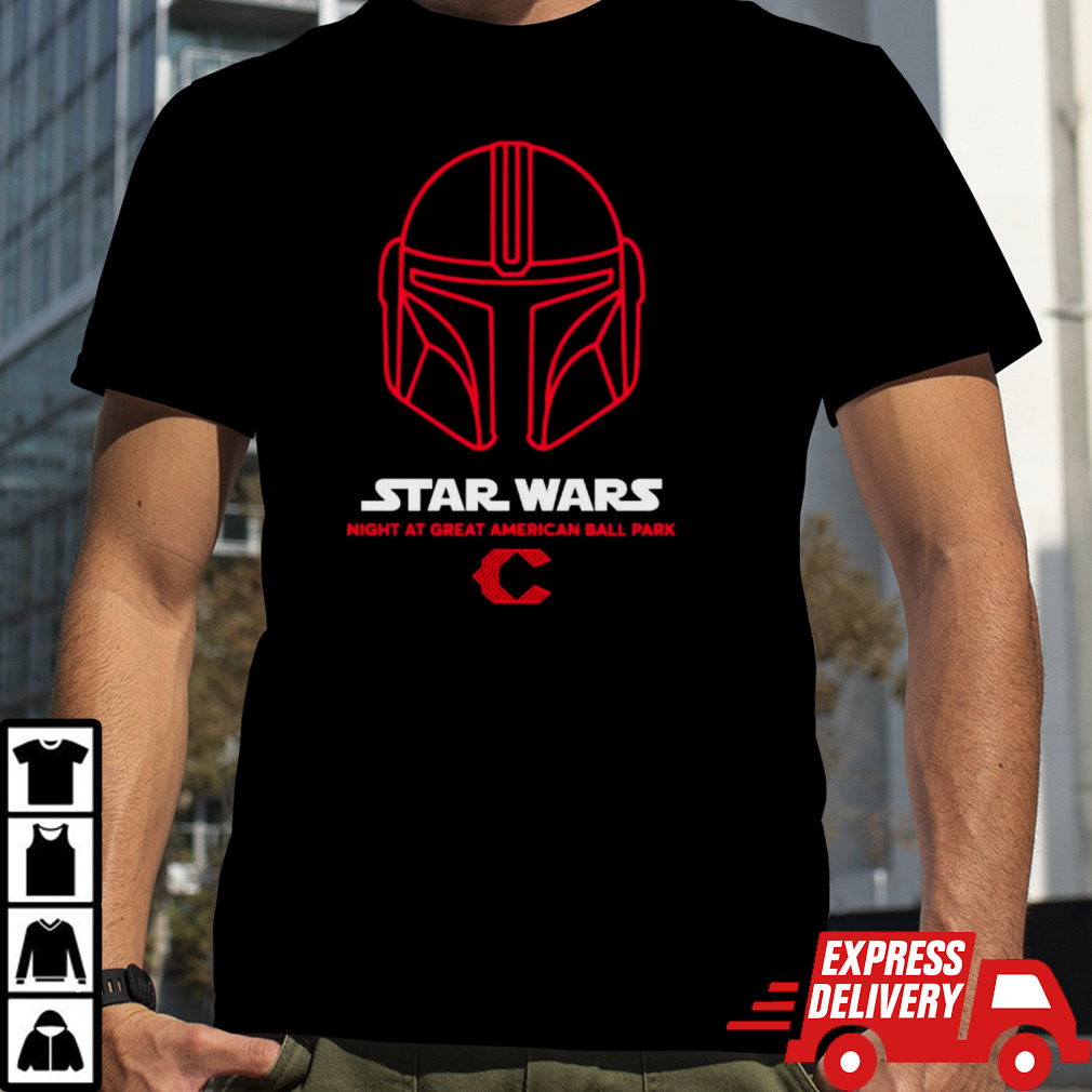 Star Wars Cincinnati Reds Baseball shirt