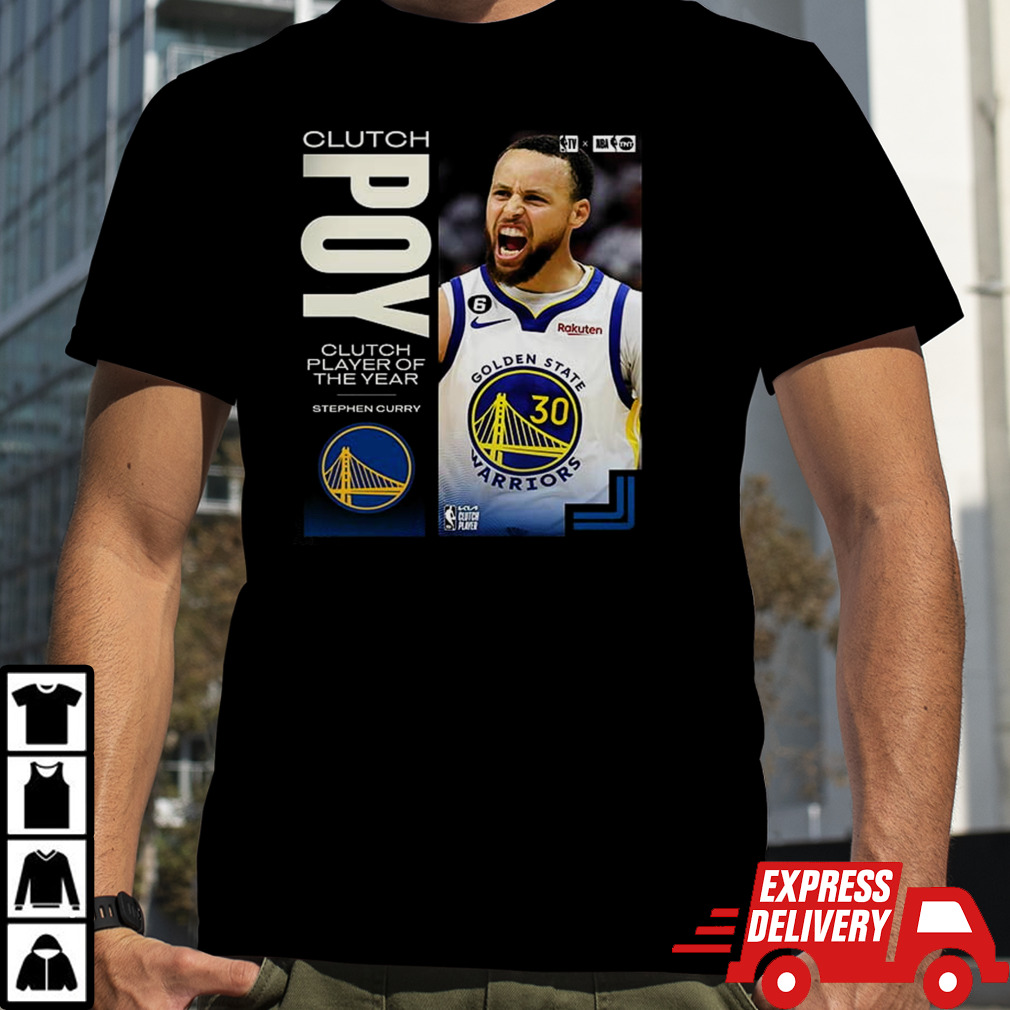 Stephen Curry Golden State Warriors Is the 2023-24 NBA Kia Clutch Player Of The Year shirt