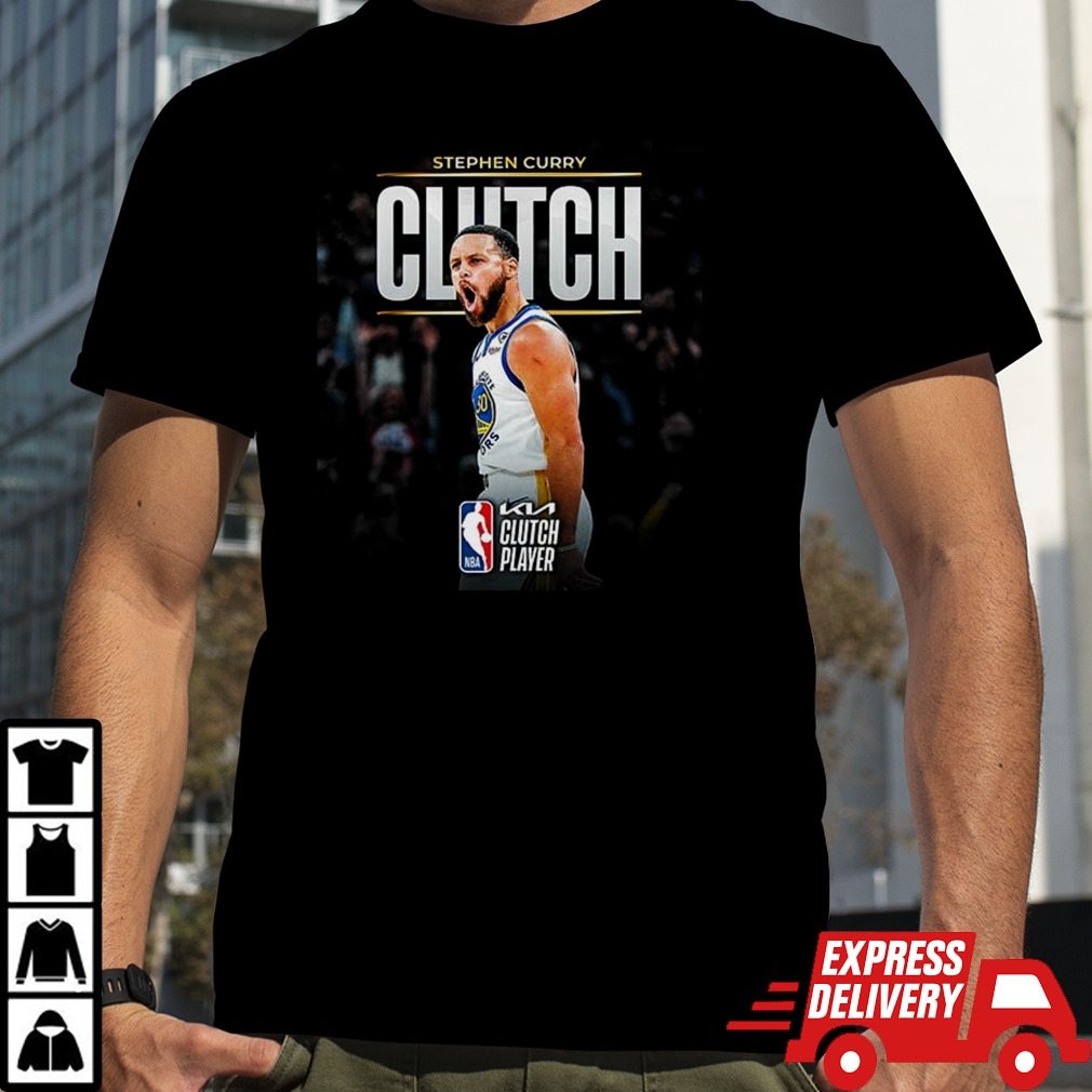 The 2023-24 Kia NBA Clutch Player Of The Year Is Stephen Curry shirt