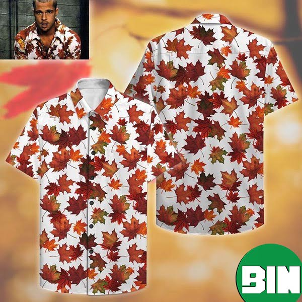 Brad Pitt FIght Club Movie Trending Summer Hawaiian Shirt