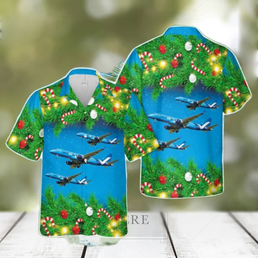 Breeze Airways E190 Christmas Hawaiian Shirt Aloha Beach Summer Shirt