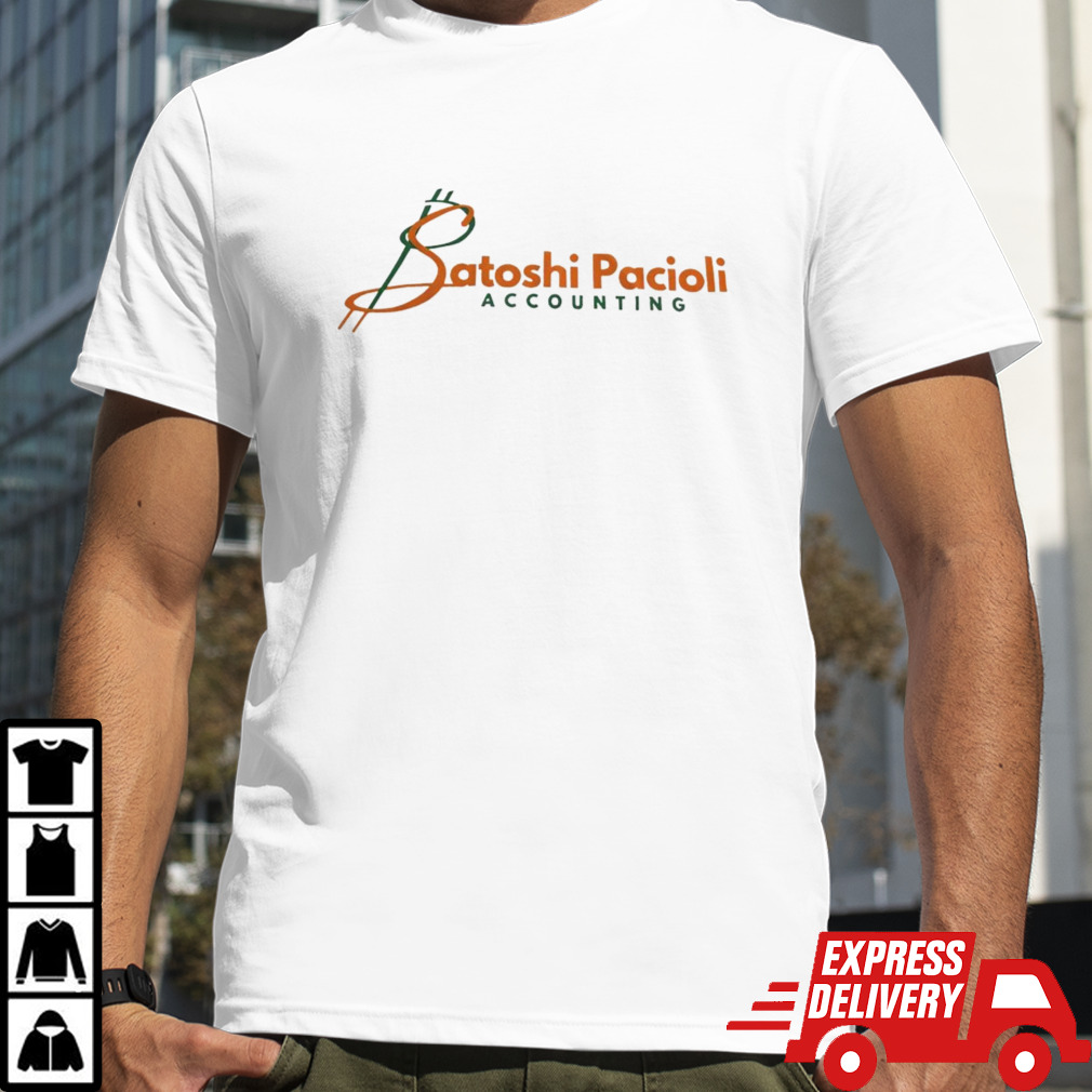 Satoshi Pacioli accounting shirt