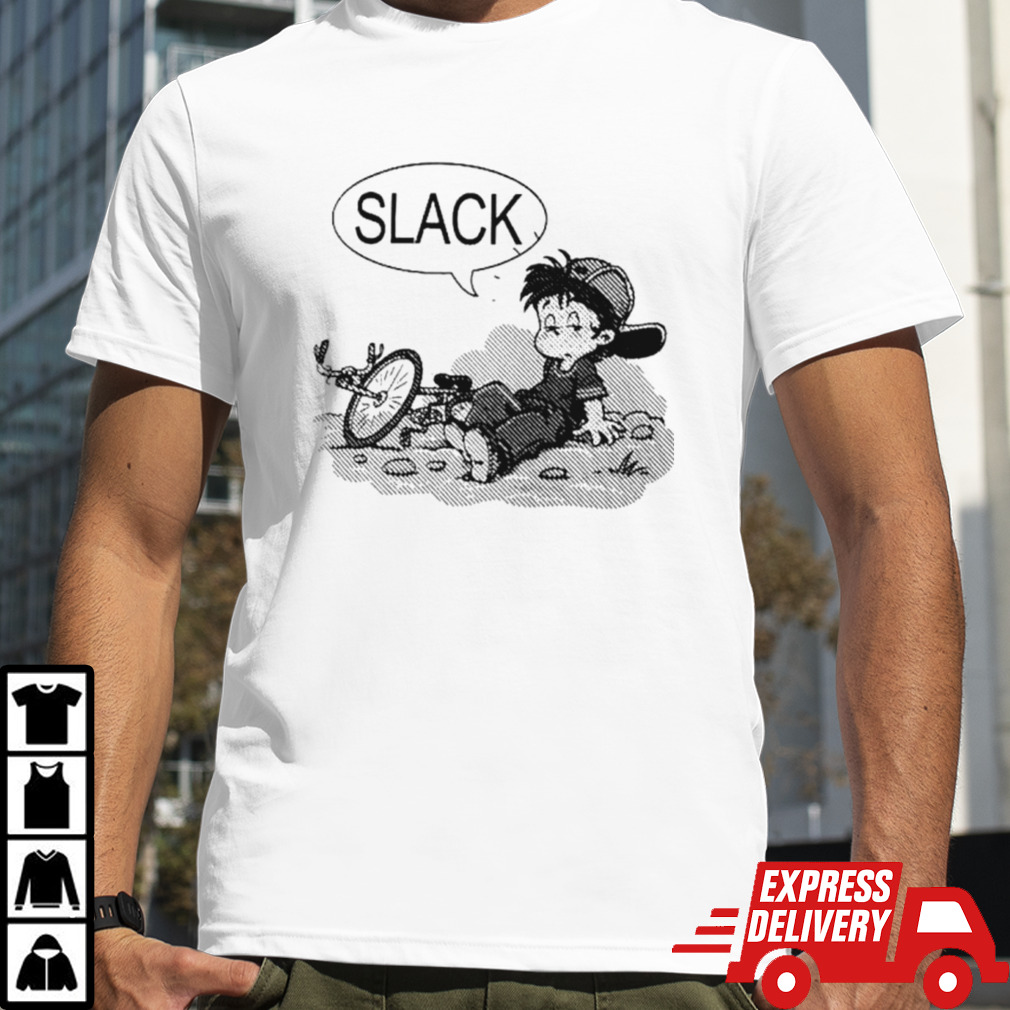 Slack biker kid shirt