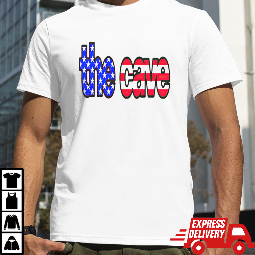 The cave USA flag shirt