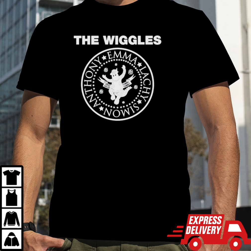 The wiggles anthony emma lachy simon shirt