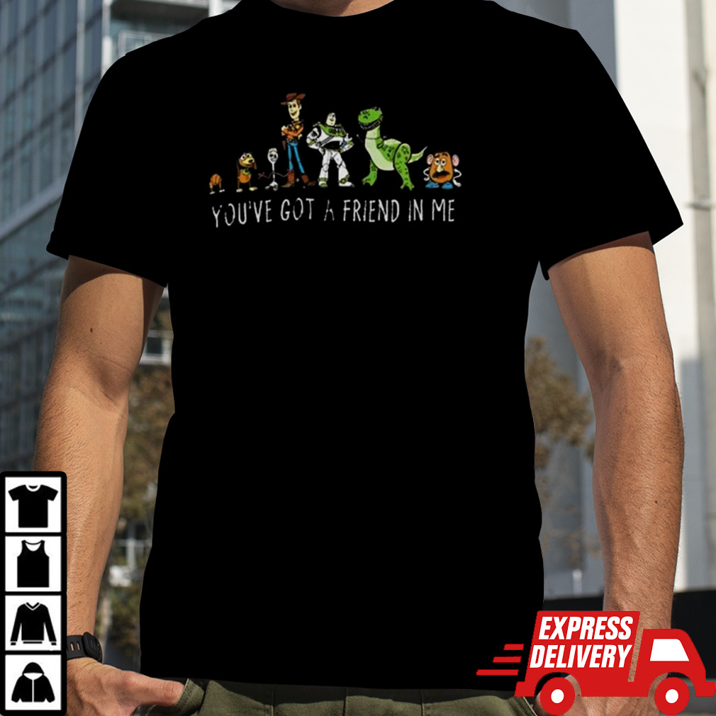 Toy Story Characters Tim Allen You’ve Got A Friend In Me T-shirt