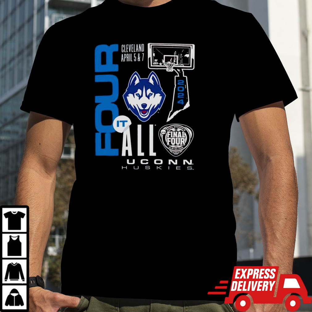 UConn Huskies Four It All shirt