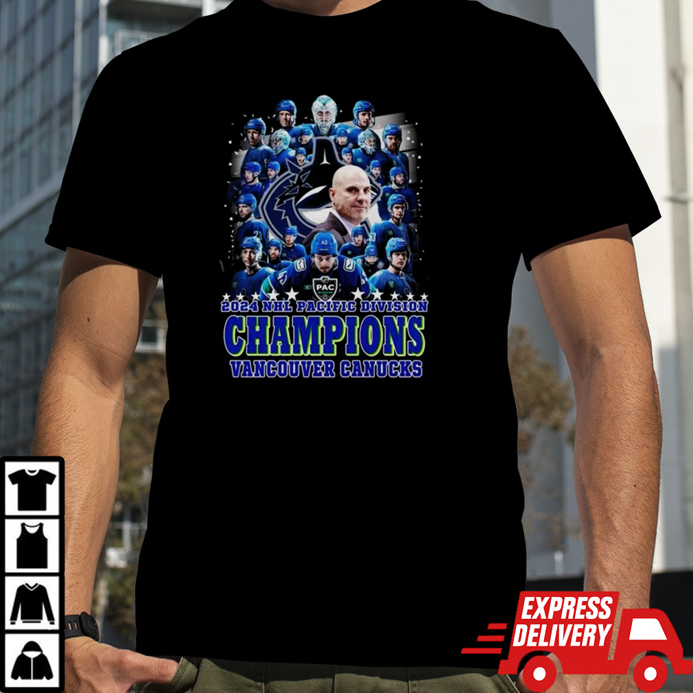 Vancouver Canucks 2024 Nhl Pacific Division Champions T-shirt