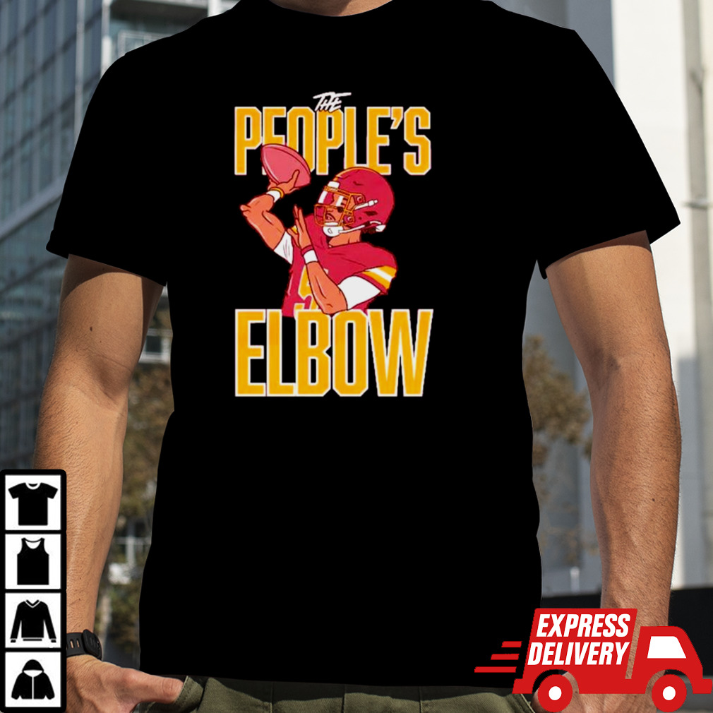 Washington Commanders the people’s elbow shirt