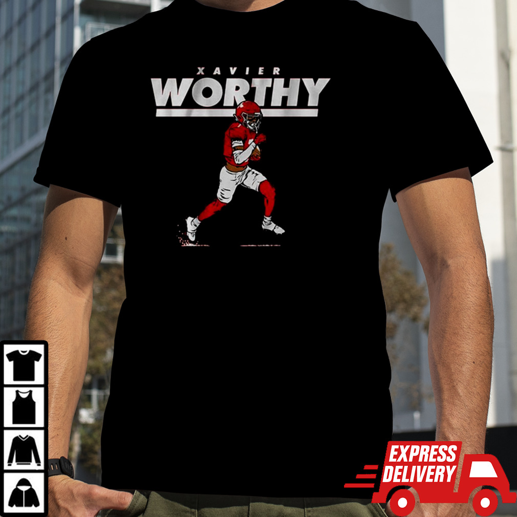 Xavier Worthy Kansas City Chiefs Shirt