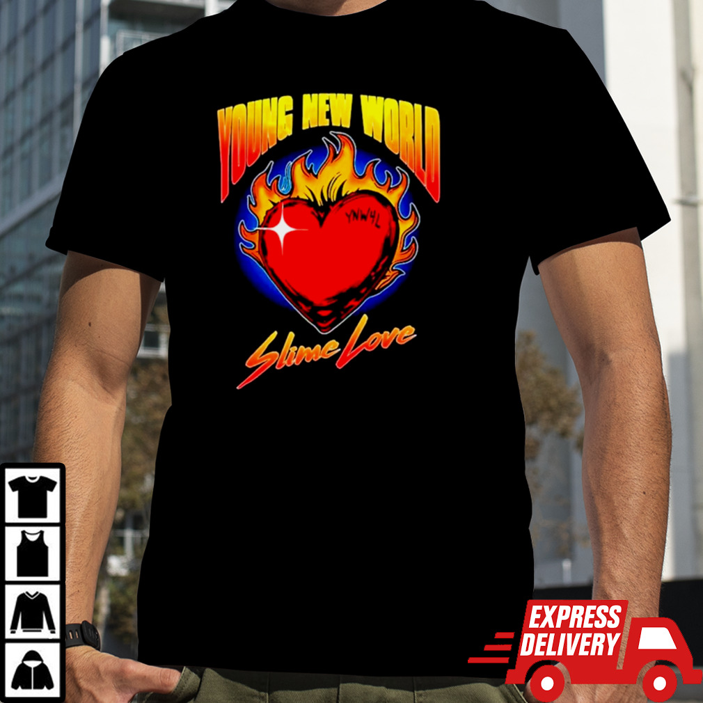 Young new world slime love shirt