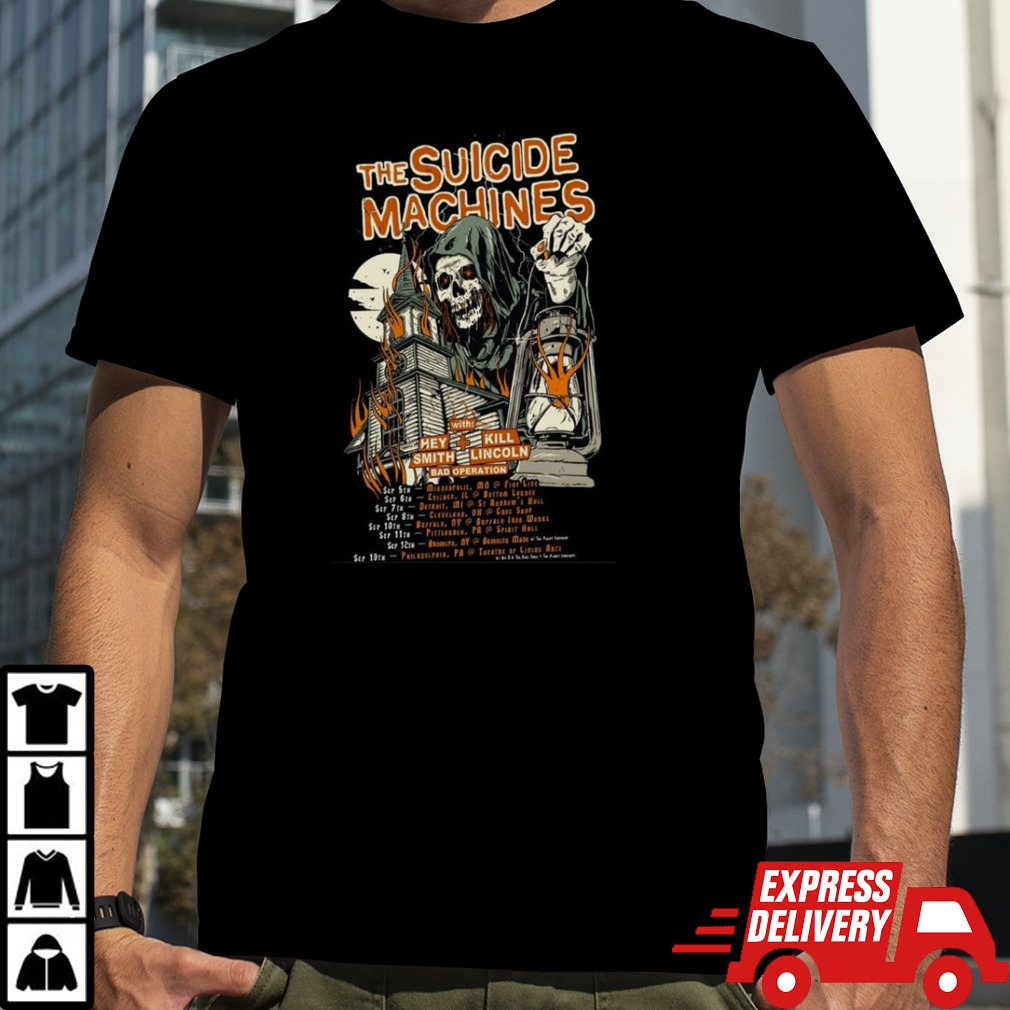 the Suicide Machines 2024 Poster Shirt