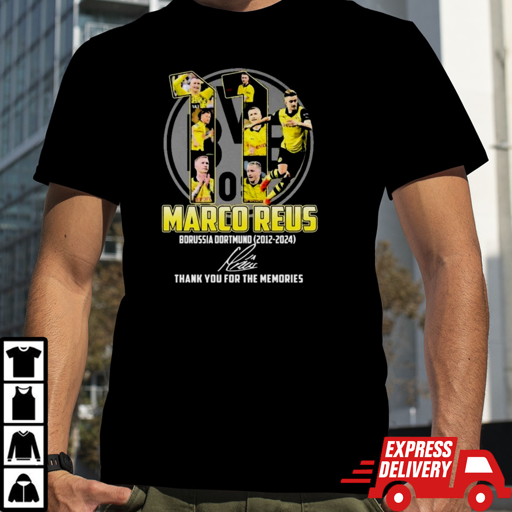 11 Marco Reus Borussia Dortmund 2012-2024 Thank You For The Memories T-Shirt