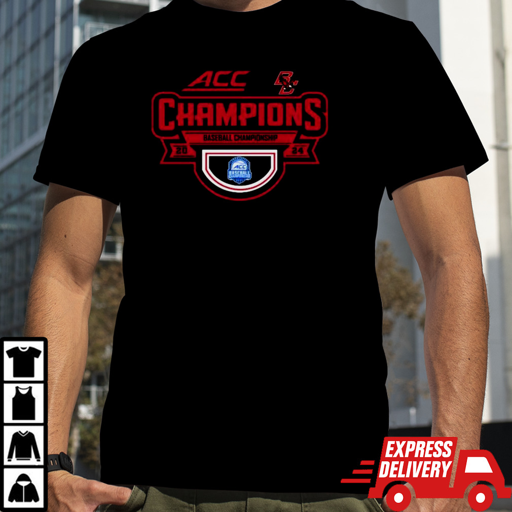 2024 Acc Baseball Championship Boston College Eagles Champions Shirt