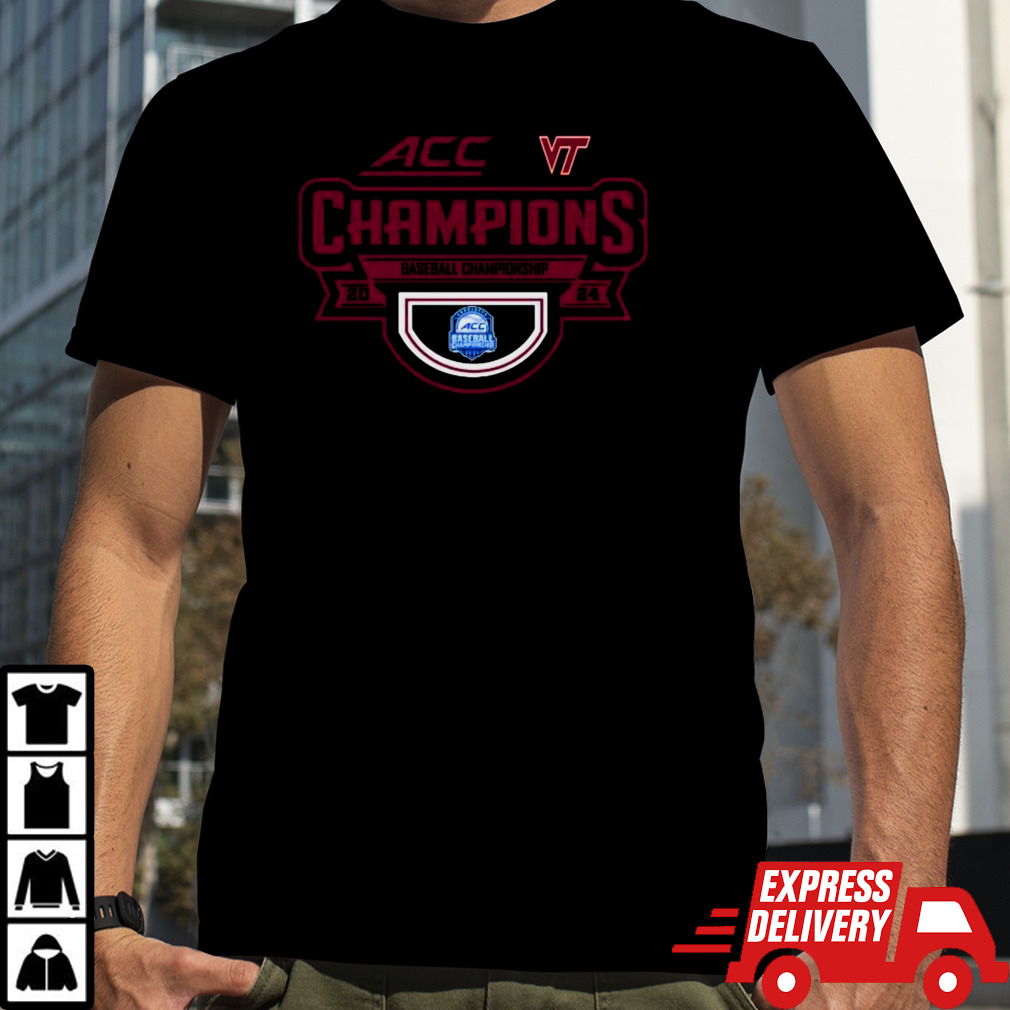 2024 Acc Baseball Championship Virginia Tec Hokies Champions Shirt