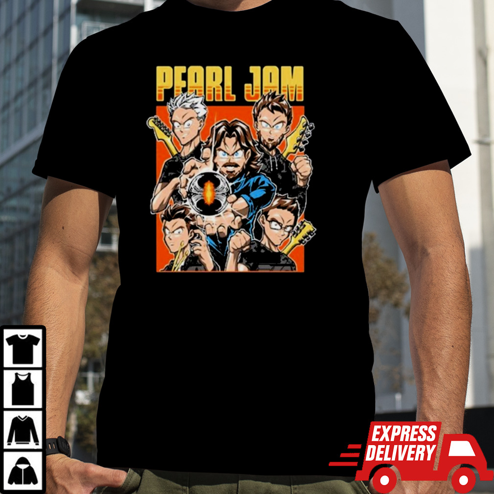 2024 Pearl Jam Dark Matter Anime Shirt