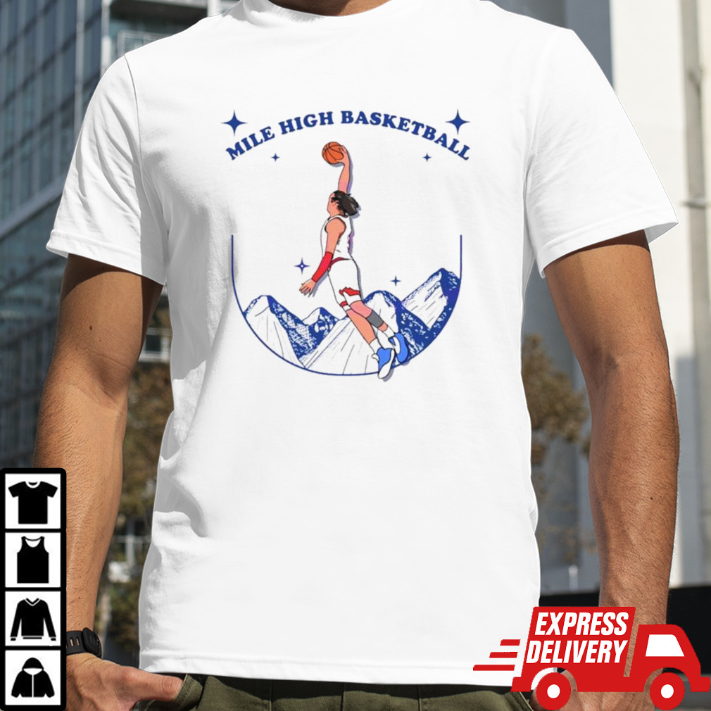 Aaron Gordon mile high basketball shirt