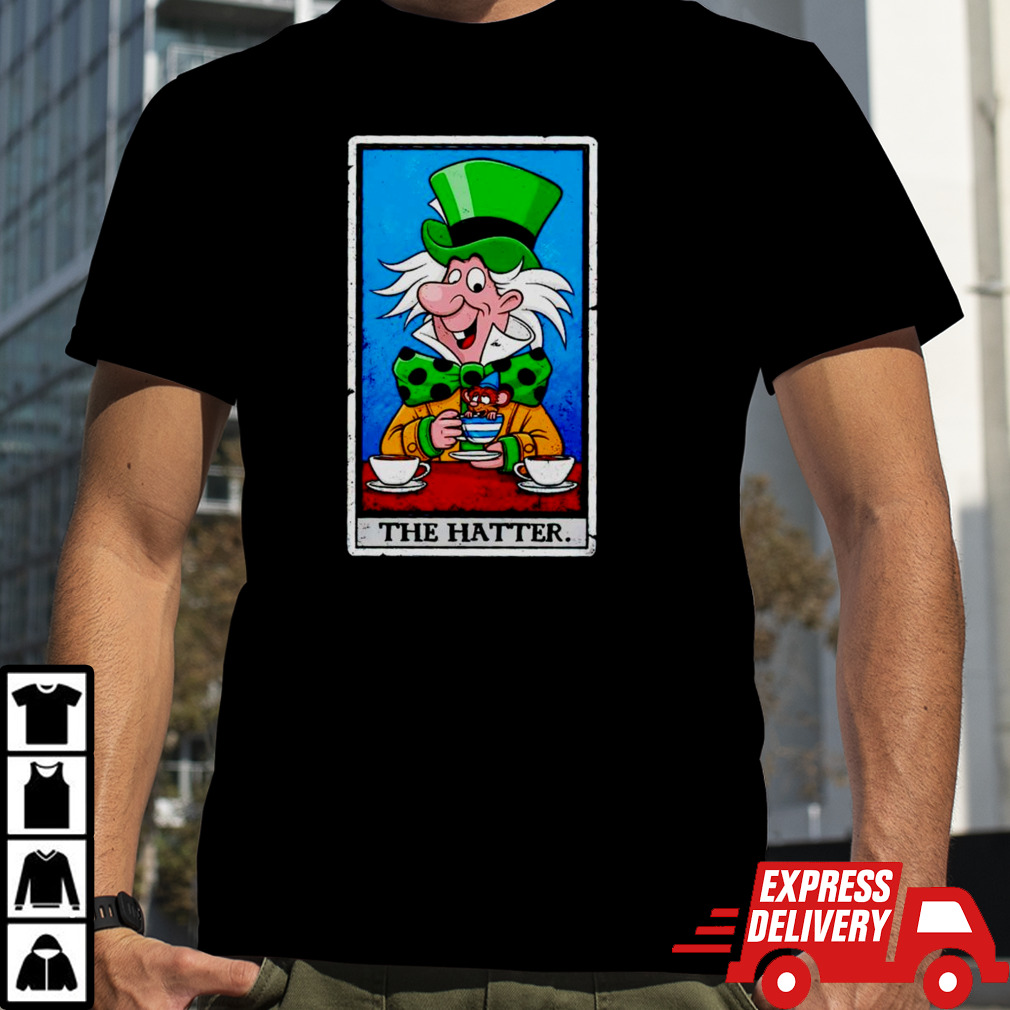 Alice in Wonderland a tarot card shirt