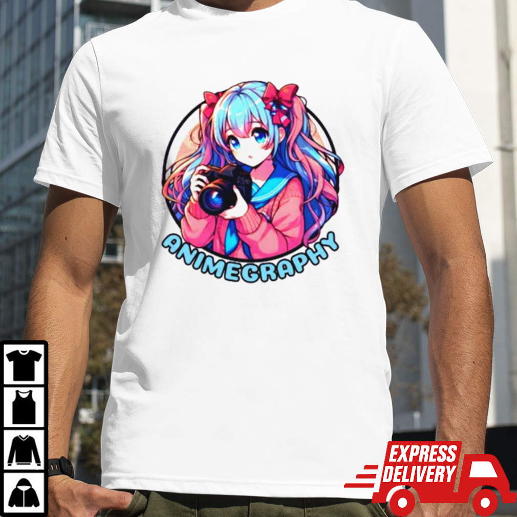 Anime photographer shirt