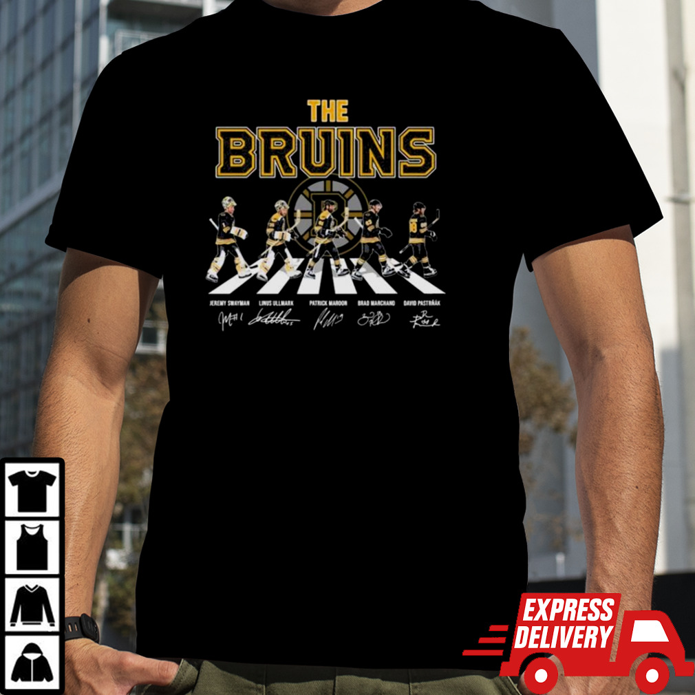 Boston Bruins The Bruins Abbey Road 2024 Signatures shirt