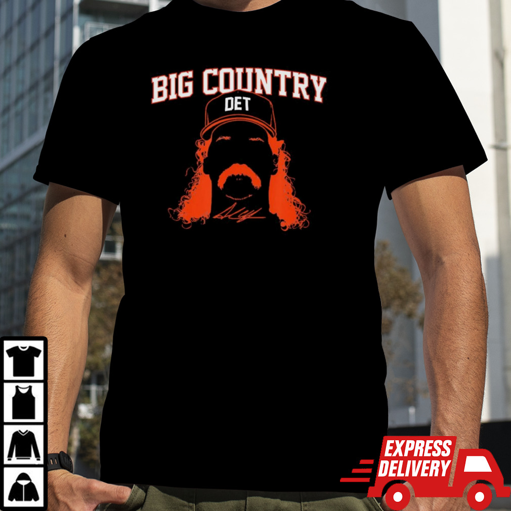 Andrew Chafin Detroit Tigers big country signature shirt