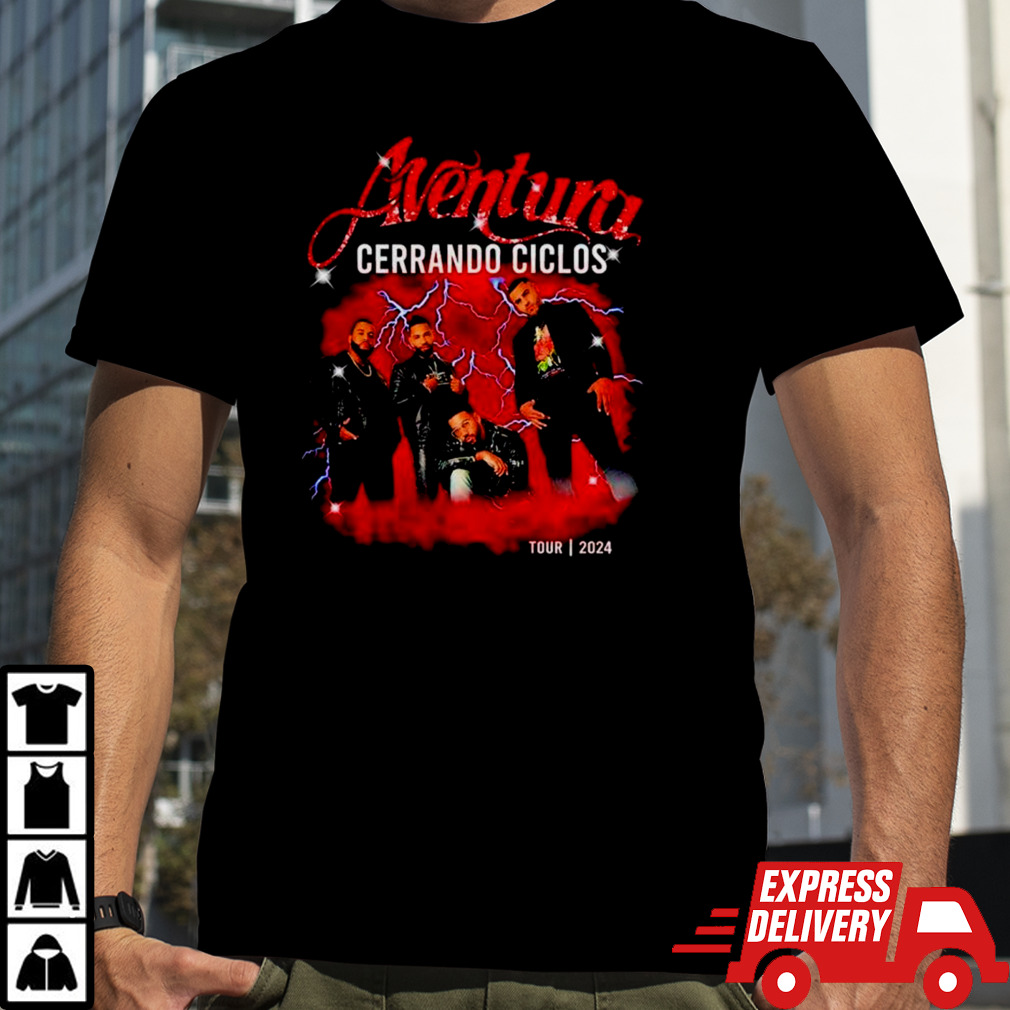 Aventura Cerrando Ciclos 2024 Tour shirt