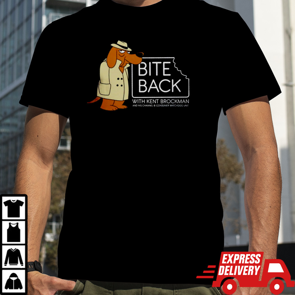 Bite back with kent brockman shirt