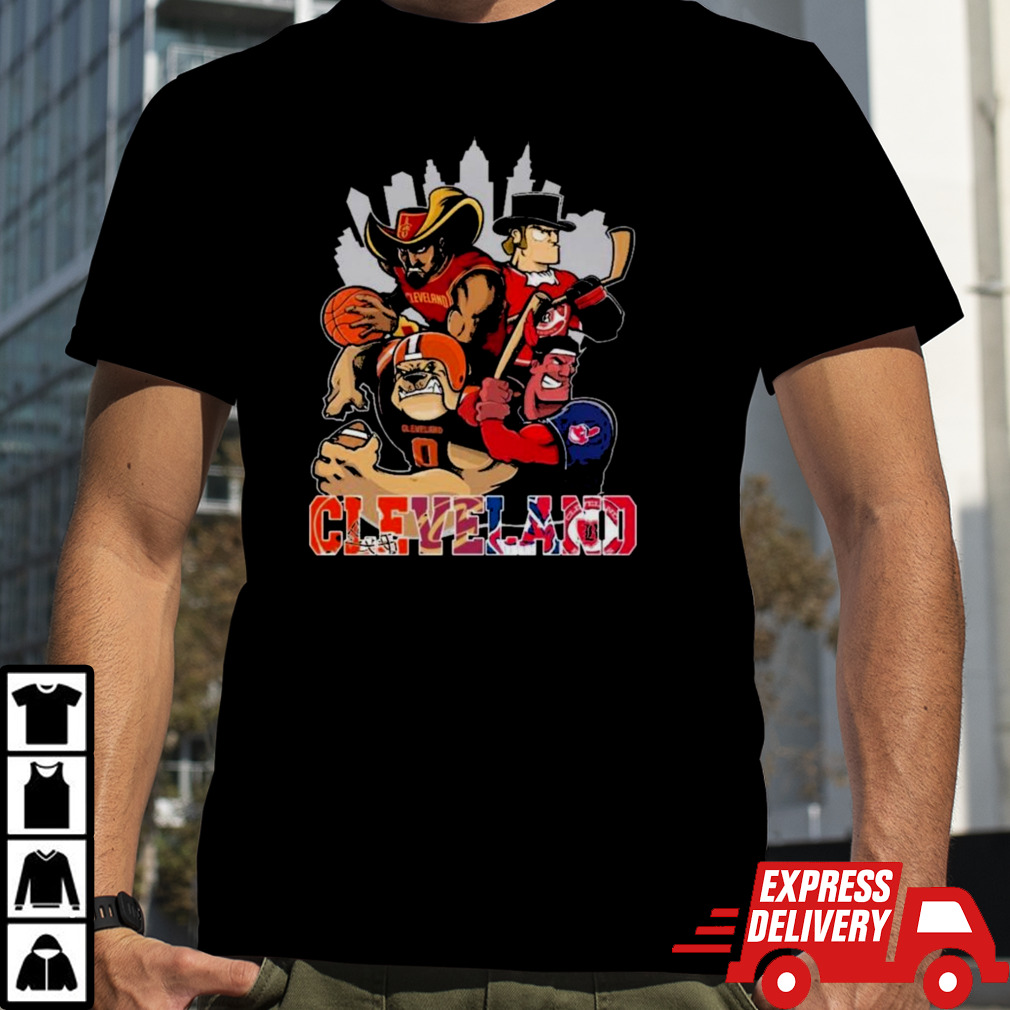 Cleveland Sports Teams Mascots Shirt