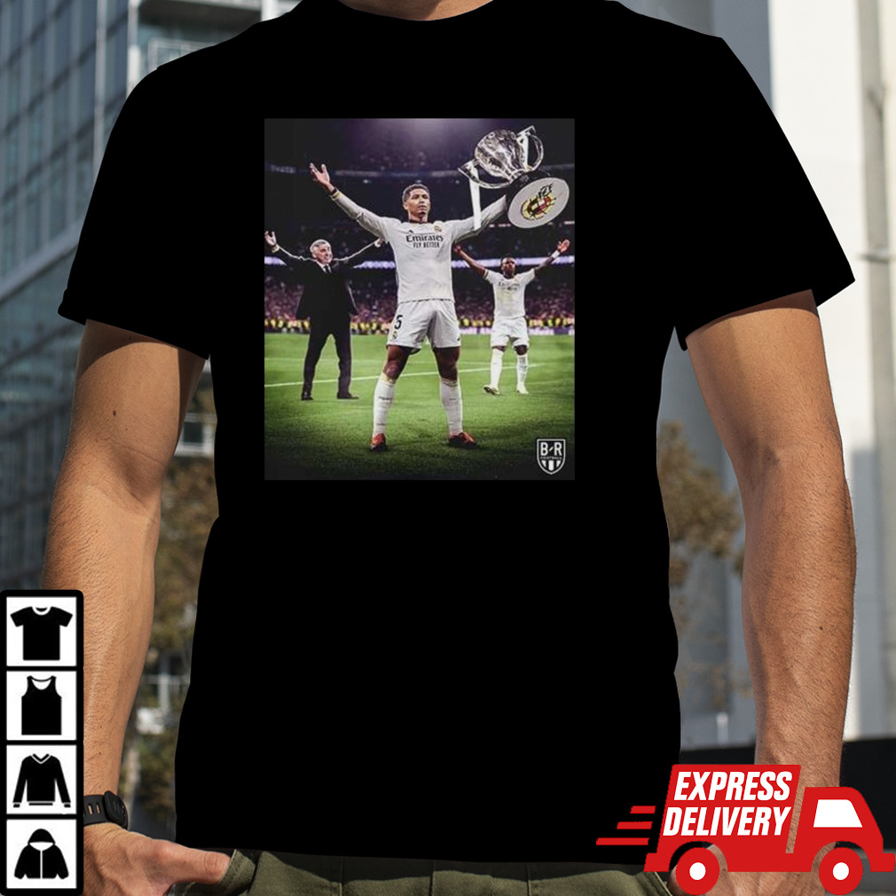 Congrats Real Madrid With Carlo Ancelotti Champions Of Spain La Liga 2024 Unisex T-Shirt