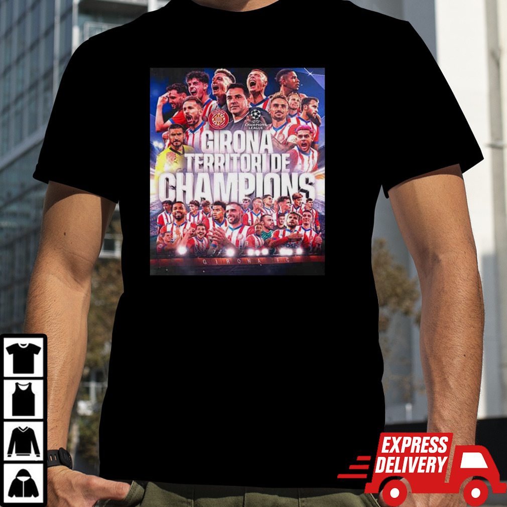 Congratulations To Girona Qualified To Champions League For The First Time In Their History T-Shirt