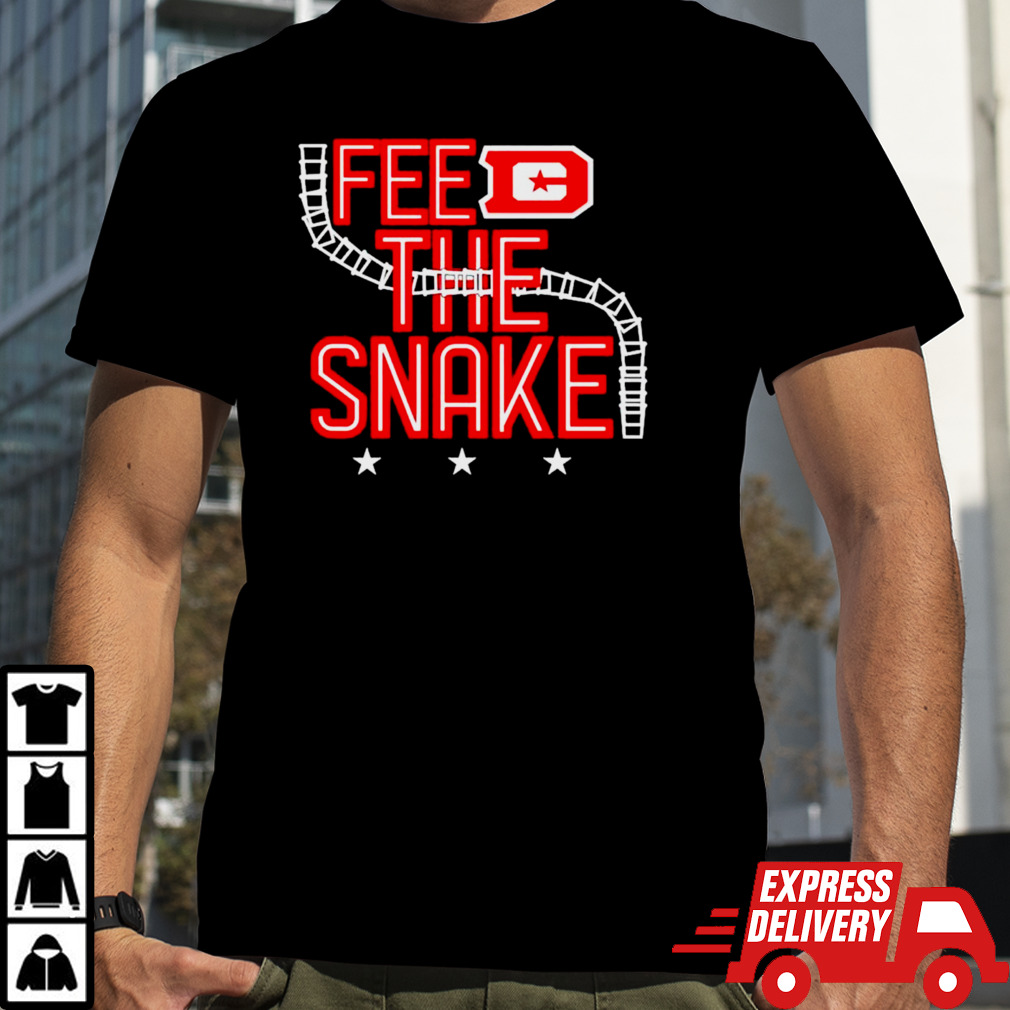 D.C. Defenders feed the snake shirt