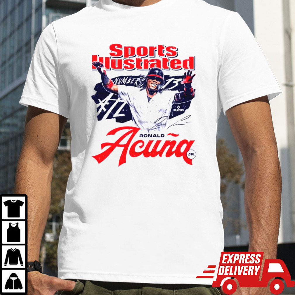 Ronald Acuna Jr. Sports Illustrated Atlanta Player shirt