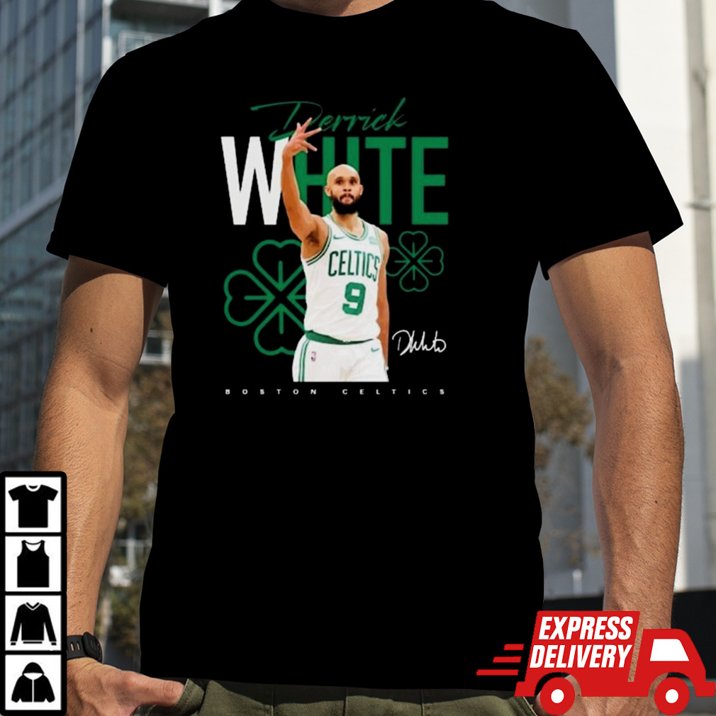 Derrick White Boston Celtics Signature T-shirt