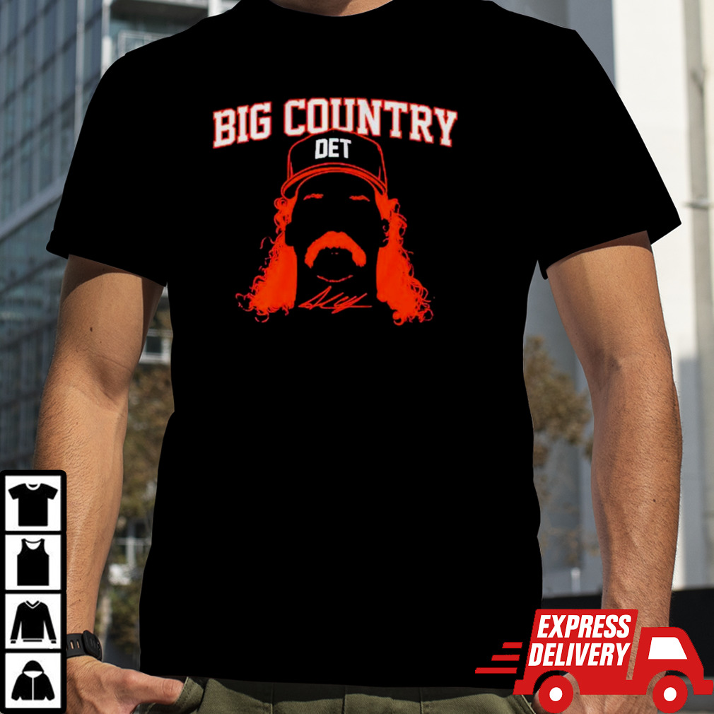 Detroit Tigers Andrew Chafin big country signature shirt