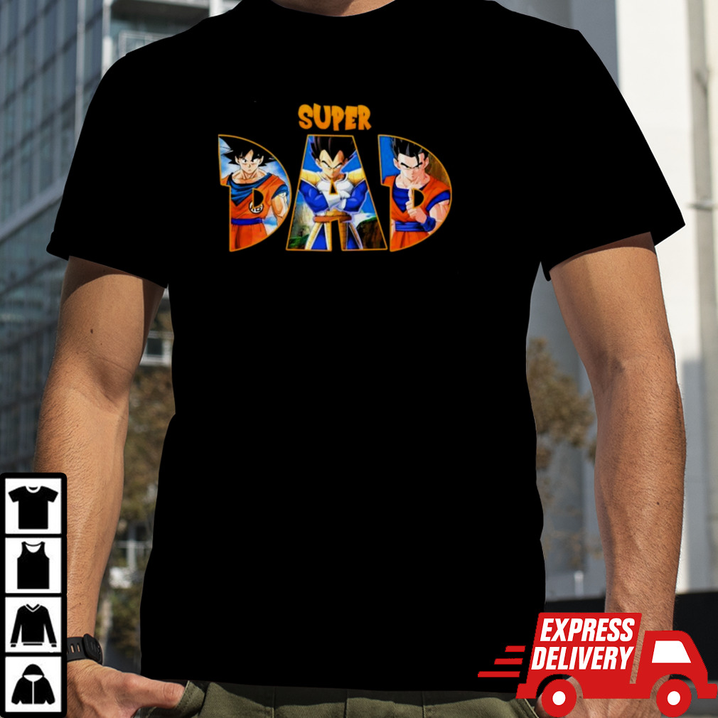 Dragon Ball Z Super Dad Father’s Day 2024 Shirt