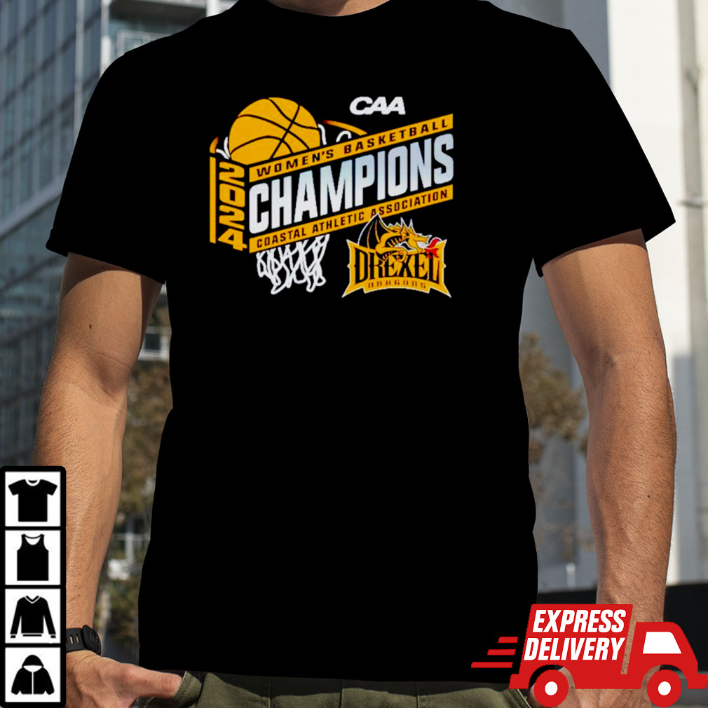 Drexel Dragon 2024 CAA Basketball Conf Tourney Champs shirt