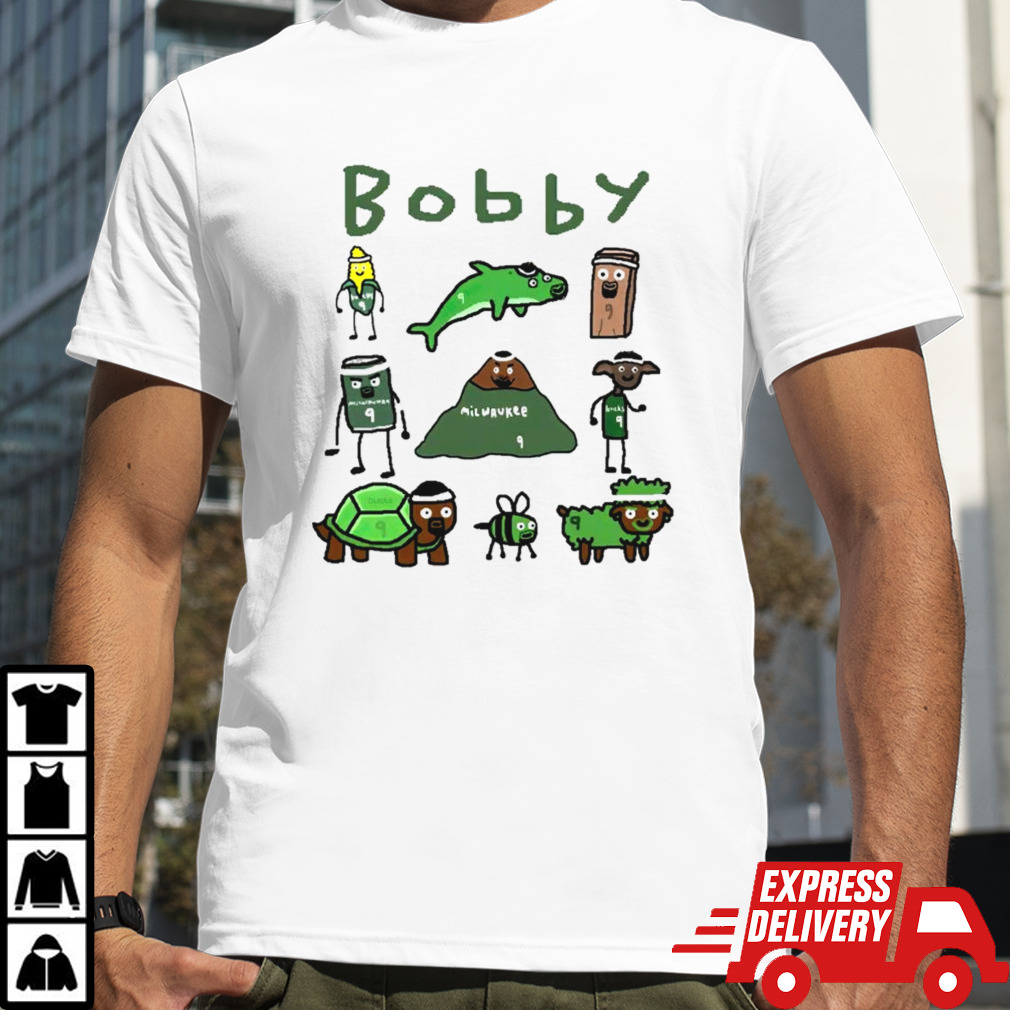 Milwaukee Bucks The Bobby paint shirt